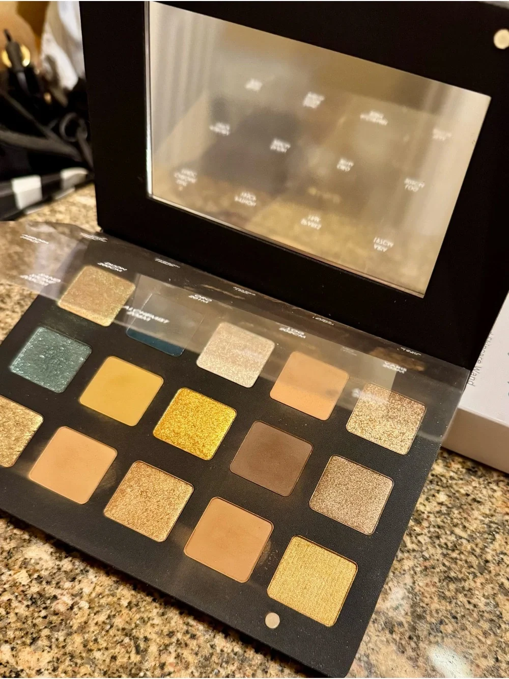 Natasha Denona Metallic Gold Eye Palette Case